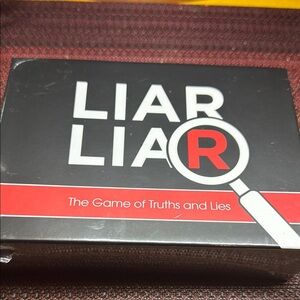 Liar Liar Card Game